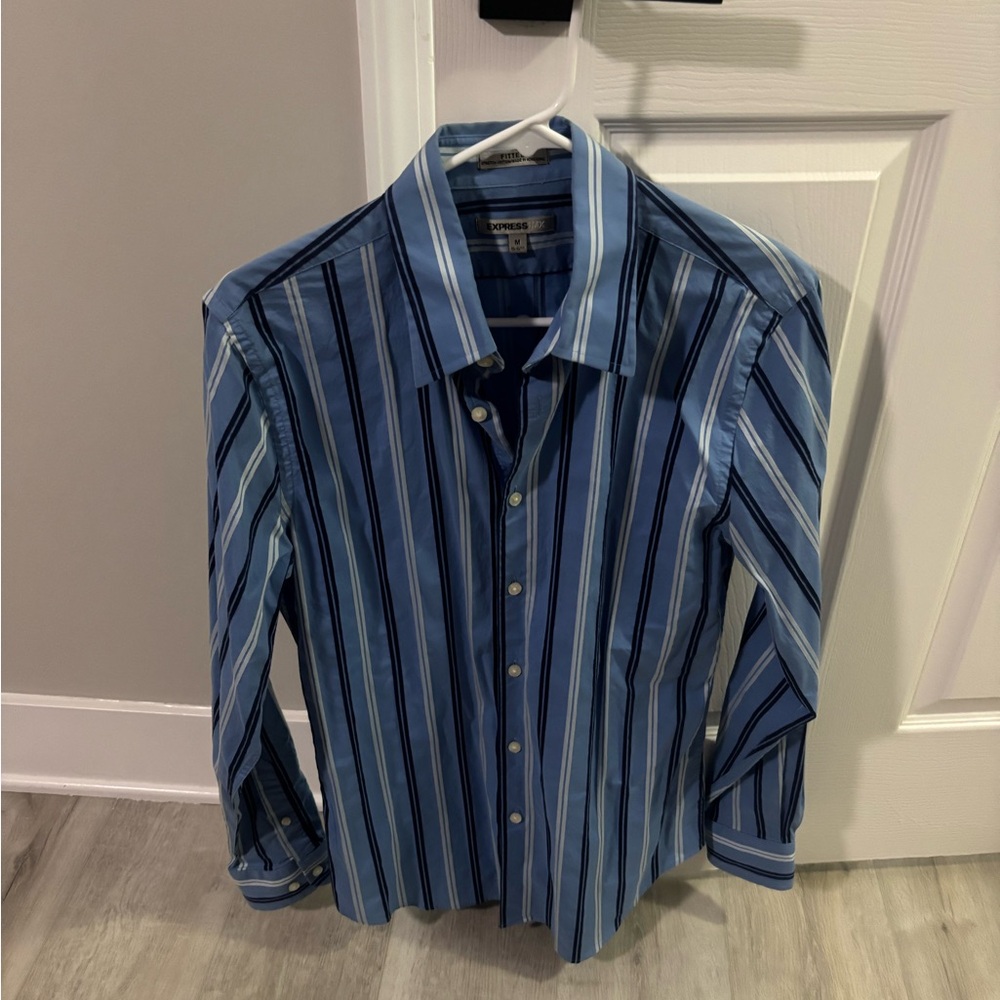 Express Men's Button Down Shirt medium
